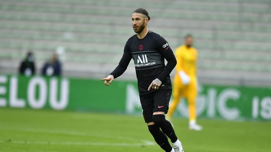 Ramos, con el PSG Ramos, con el PSG