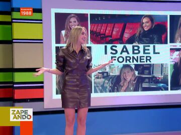 Dani Mateo, Valeria Ros, Lorena Castell, Miki Nadal y Quique Peinado sorprenden a Isabel Forner cantándole el 'Cumpleaños feliz'