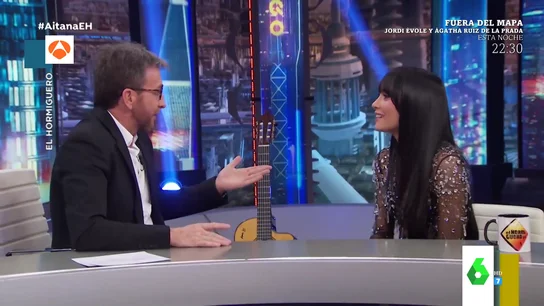 La surrealista pregunta de Pablo Motos a Aitana sobre su novio Miguel Bernardeau La surrealista pregunta de Pablo Motos a Aitana sobre su novio Miguel Bernardeau