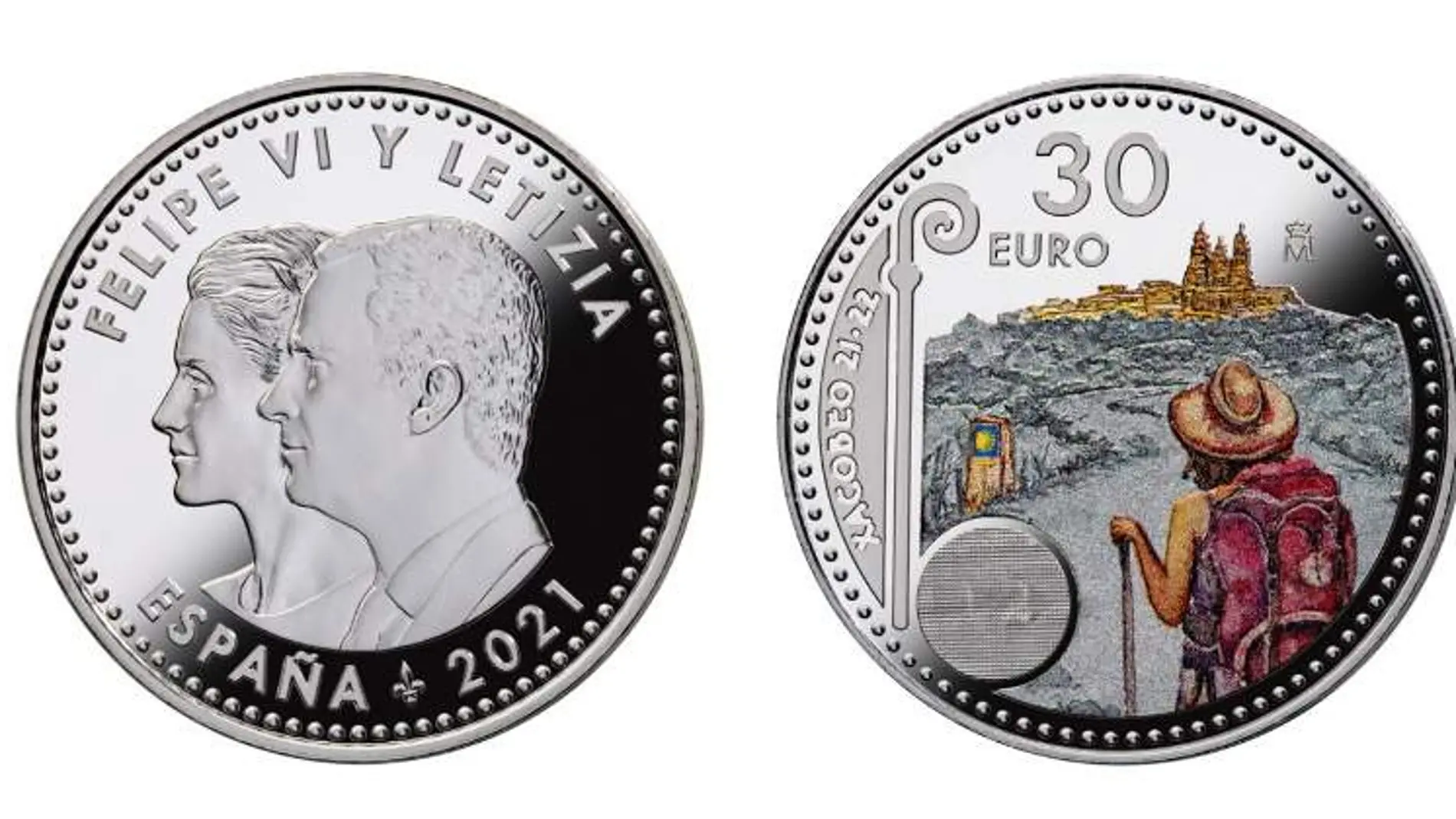 Moneda conmemorativa del Año Xacobeo 21-22