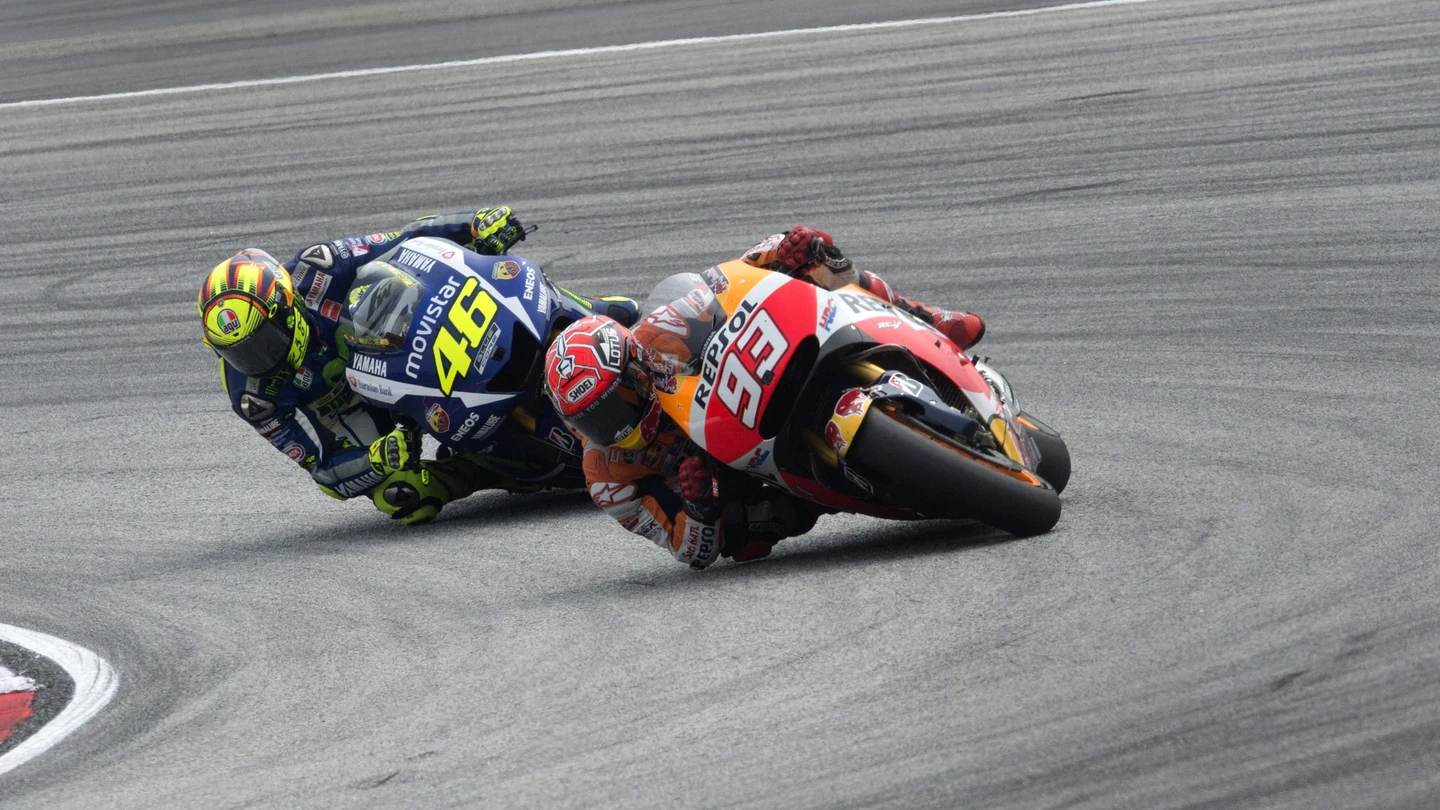 Valentino Rossi y Marc Márquez en Malasia 2015 Valentino Rossi y Marc Márquez en Malasia 2015