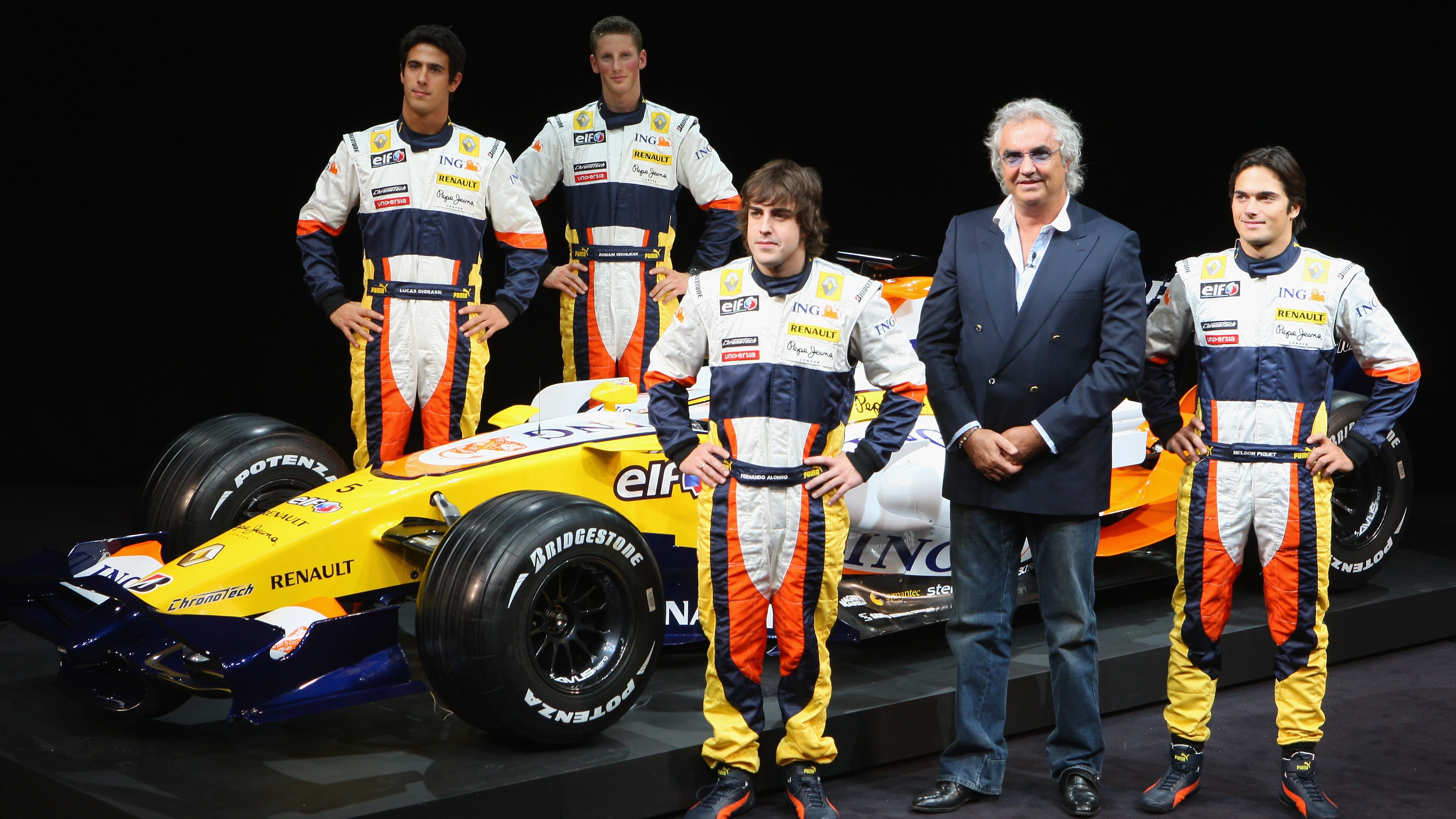 El equipo Renault en 2009 El equipo Renault en 2009