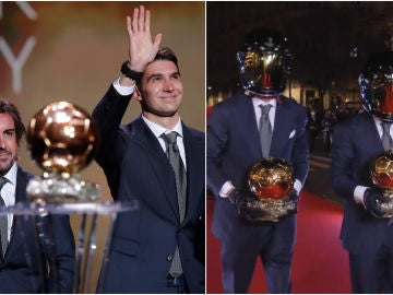 As&iacute; se gest&oacute; el 'show' de Fernando Alonso y Ocon en el Bal&oacute;n de Oro