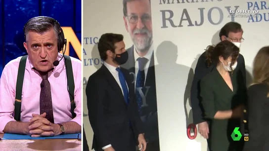 Wyoming analiza la "cobra" de Ayuso a Casado: "La 'perla del Manzanares' evita el contacto con un quiebro que ni Ronaldinho" Wyoming analiza la "cobra" de Ayuso a Casado: "La 'perla del Manzanares' evita el contacto con un quiebro que ni Ronaldinho"