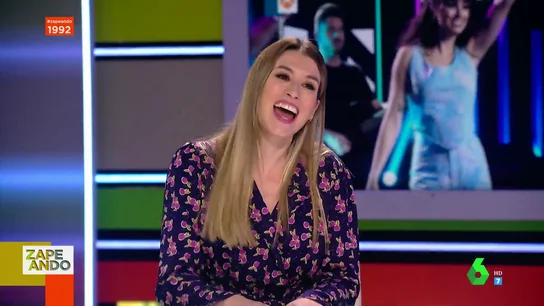 La increíble imitación de Eva Soriano de Aitana en directo en Zapeando La increíble imitación de Eva Soriano de Aitana en directo en Zapeando