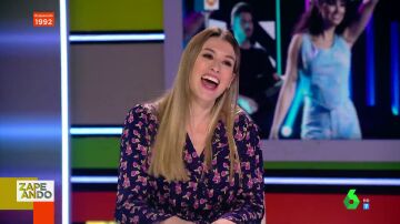 La increíble imitación de Eva Soriano de Aitana en directo en Zapeando