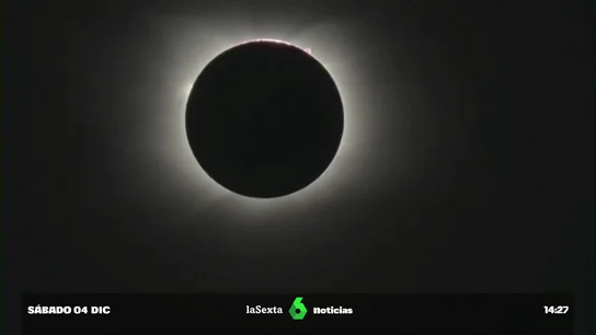Eclipse solar total visto desde la Antártida Eclipse solar total visto desde la Antártida