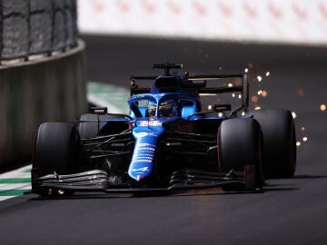 Fernando Alonso, en Yeda