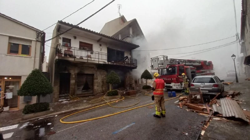 Explosión en Castellcir