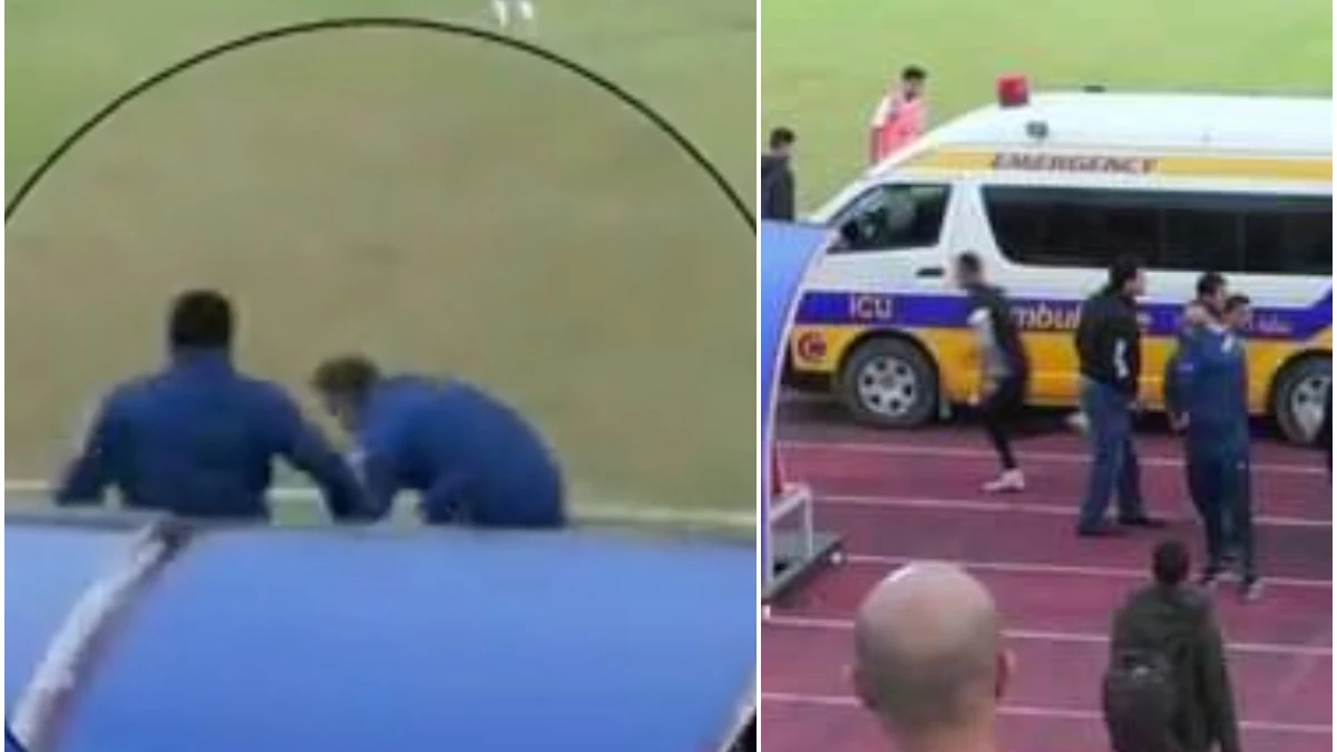 Un entrenador de fútbol muere en pleno partido Un entrenador de fútbol muere en pleno partido