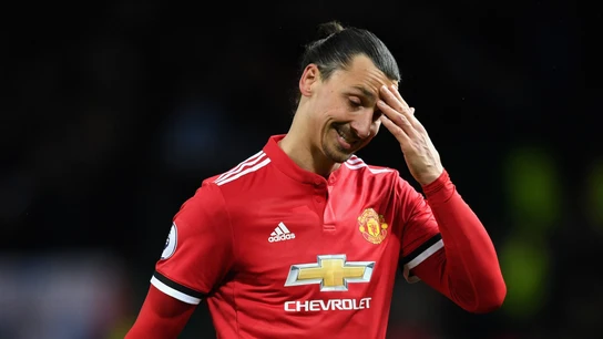 Zlatan Ibrahimovic, con el Manchester United Zlatan Ibrahimovic, con el Manchester United