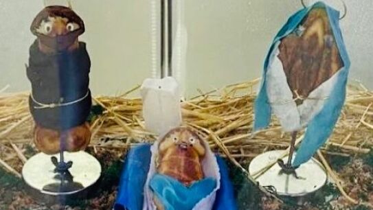 Imagen del 'bel&eacute;n er&oacute;tico' que ha motivado la pol&eacute;mica