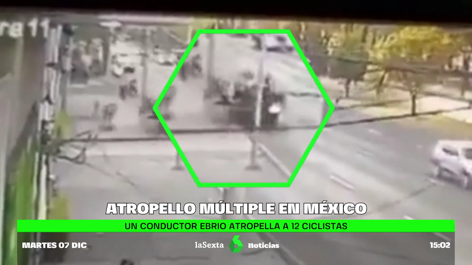 ATROPELLO CICLISTAS