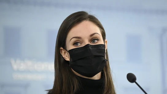 La primera ministra de Finlandia, Sanna Marin La primera ministra de Finlandia, Sanna Marin