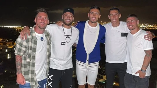 Messi, Neymar, Paredes, Di María y Verratti este verano Messi, Neymar, Paredes, Di María y Verratti este verano