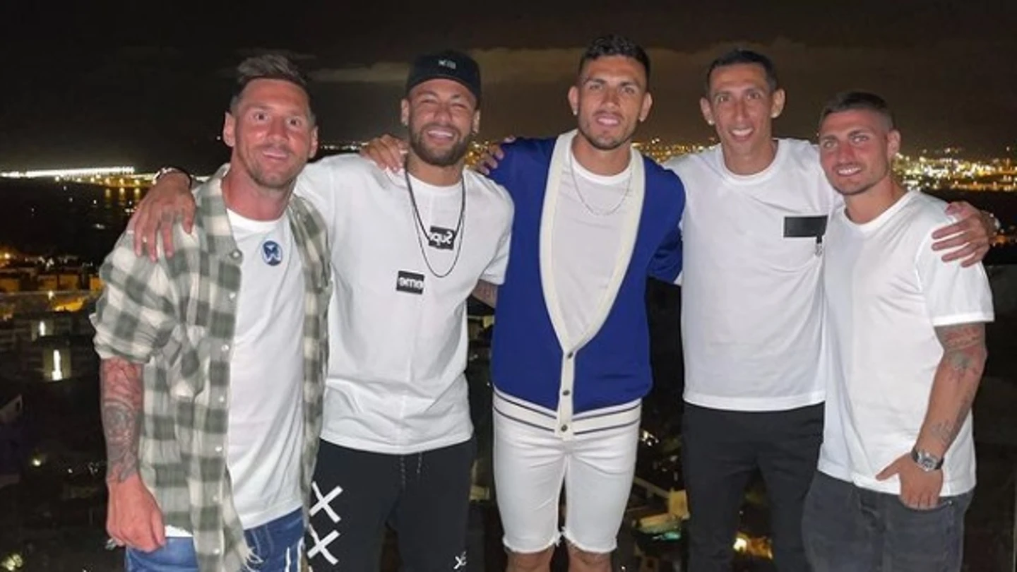 Messi, Neymar, Paredes, Di María y Verratti este verano Messi, Neymar, Paredes, Di María y Verratti este verano