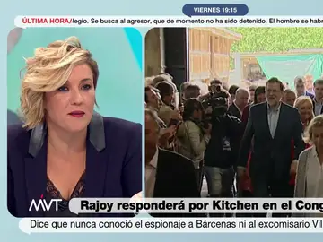 La rotunda respuesta de Cristina Pardo a Rajoy tras afirmar que no conoce a Villarejo