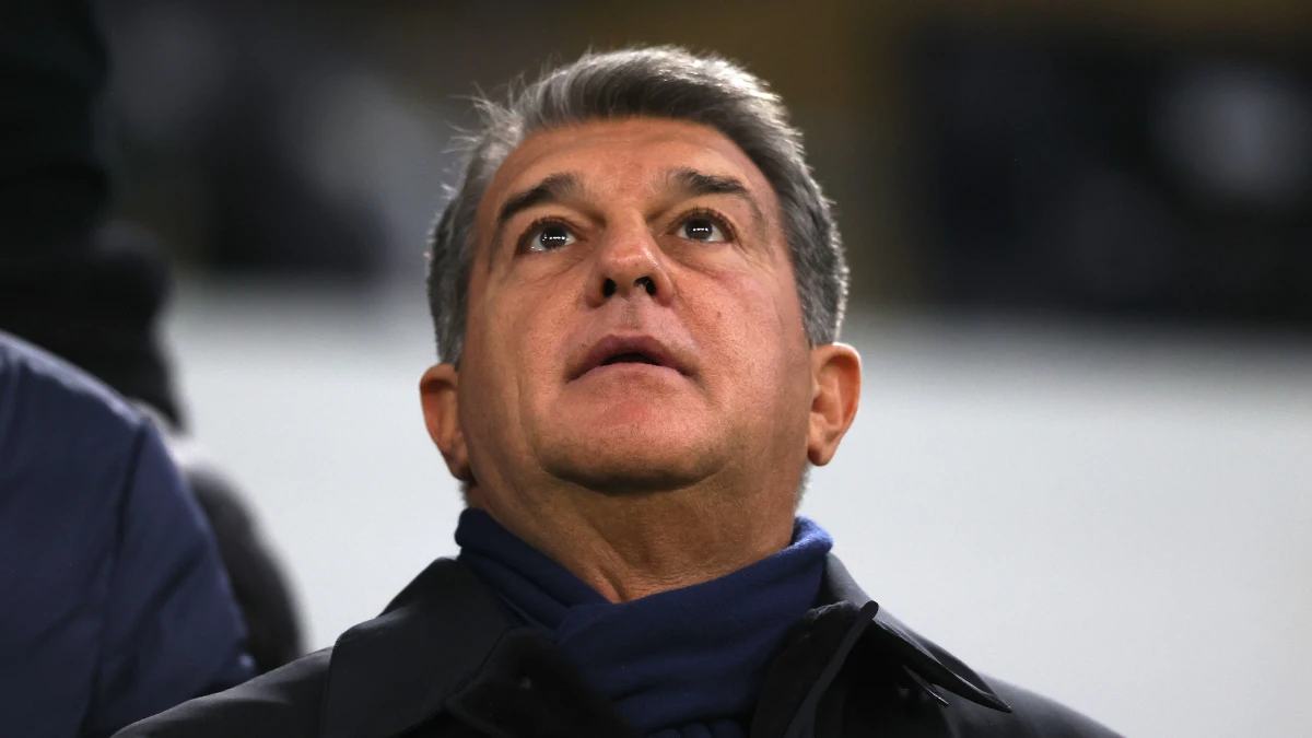 Joan Laporta, presidente del Barça