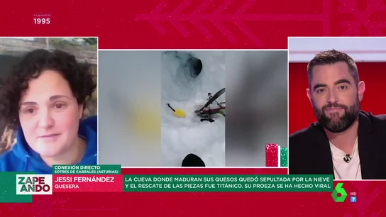 Unos queseros asturianos cavan un increíble túnel de nieve de 5 metros para salvar 50 quesos de cabrales Unos queseros asturianos cavan un increíble túnel de nieve de 5 metros para salvar 50 quesos de cabrales