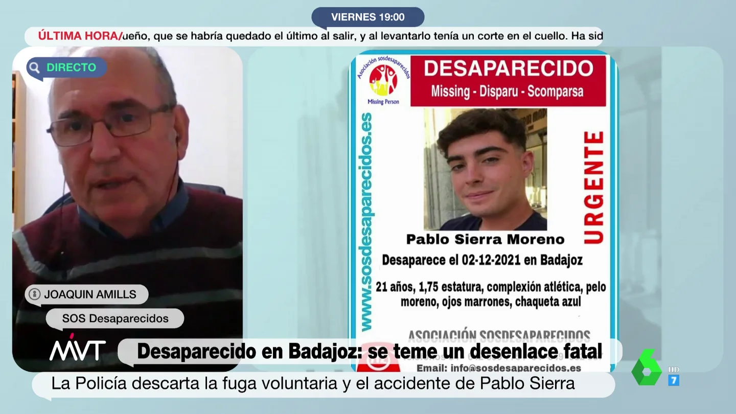 Analizan posibles restos de sangre en el teléfono de Pablo Sierra, clave para determinar qué pudo ocurrir la noche de su desaparición Analizan posibles restos de sangre en el teléfono de Pablo Sierra, clave para determinar qué pudo ocurrir la noche de su desaparición