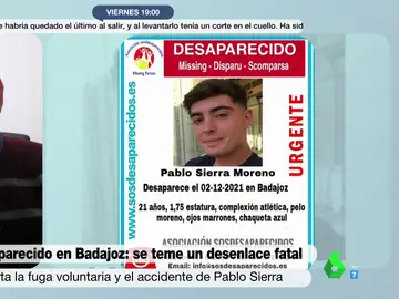 Analizan posibles restos de sangre en el teléfono de Pablo Sierra, clave para determinar qué pudo ocurrir la noche de su desaparición