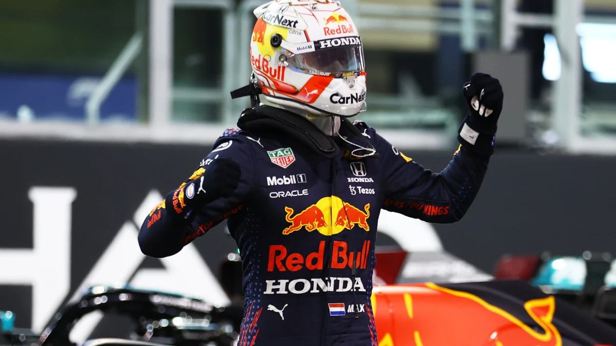 Verstappen, feliz