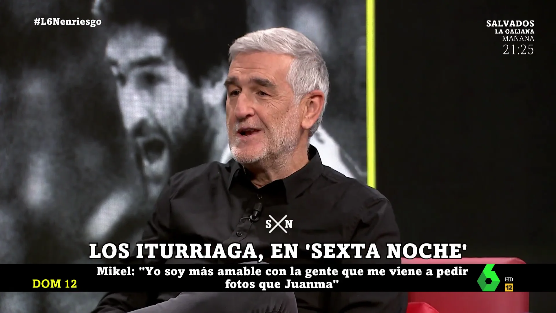 Juanma López Iturriaga en laSexta Noche