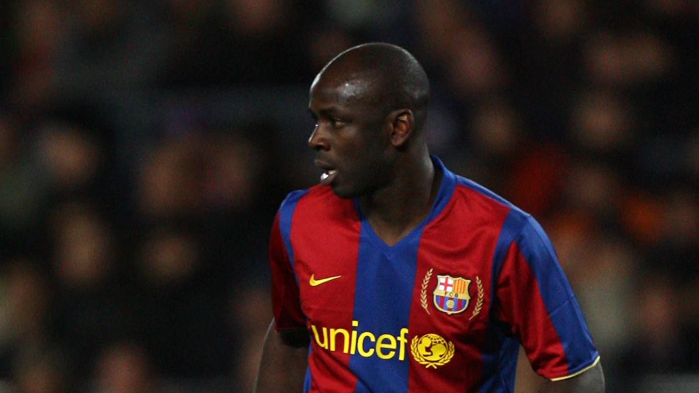 Thuram, con el Barça Thuram, con el Barça