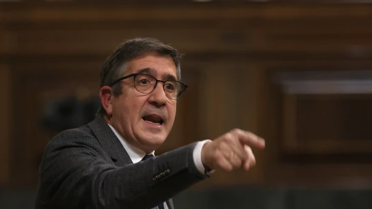 El exlehendakari Patxi López. El exlehendakari Patxi López.