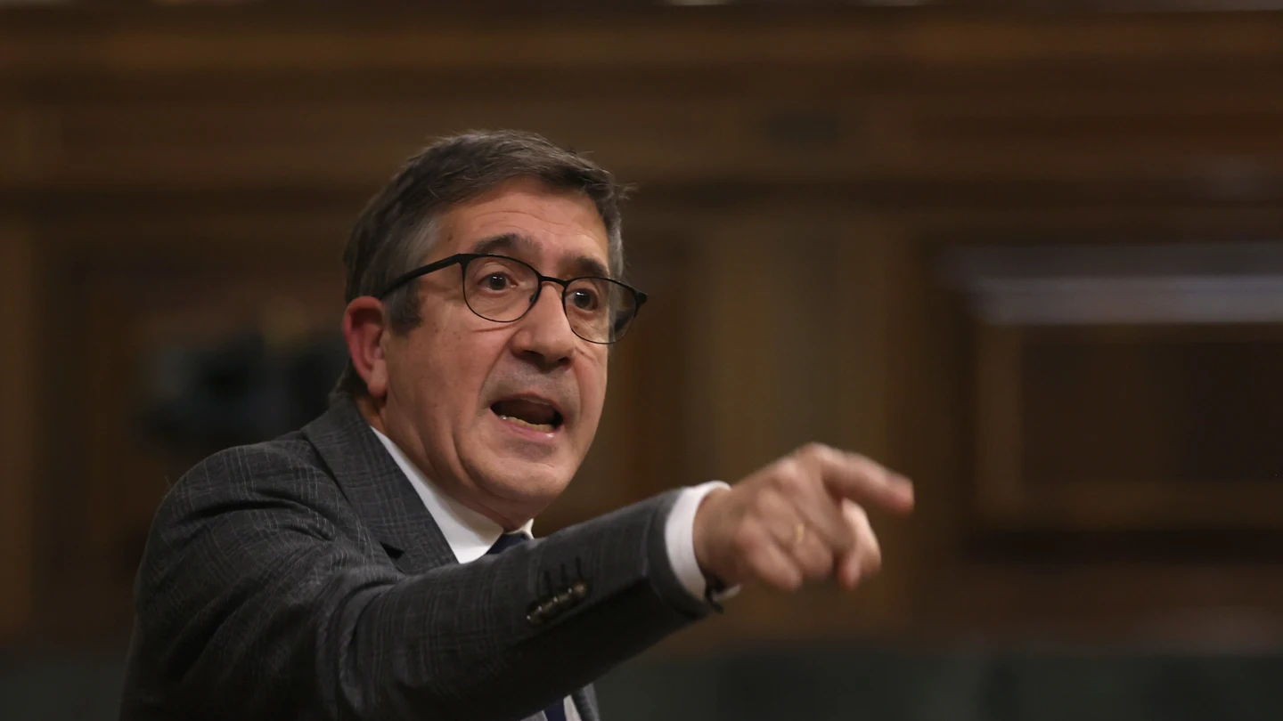 El exlehendakari Patxi López. El exlehendakari Patxi López.