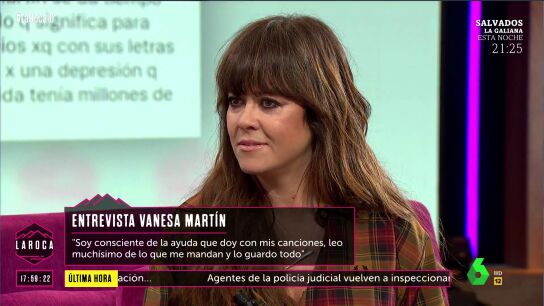 Vanesa Mart&iacute;n en La Roca