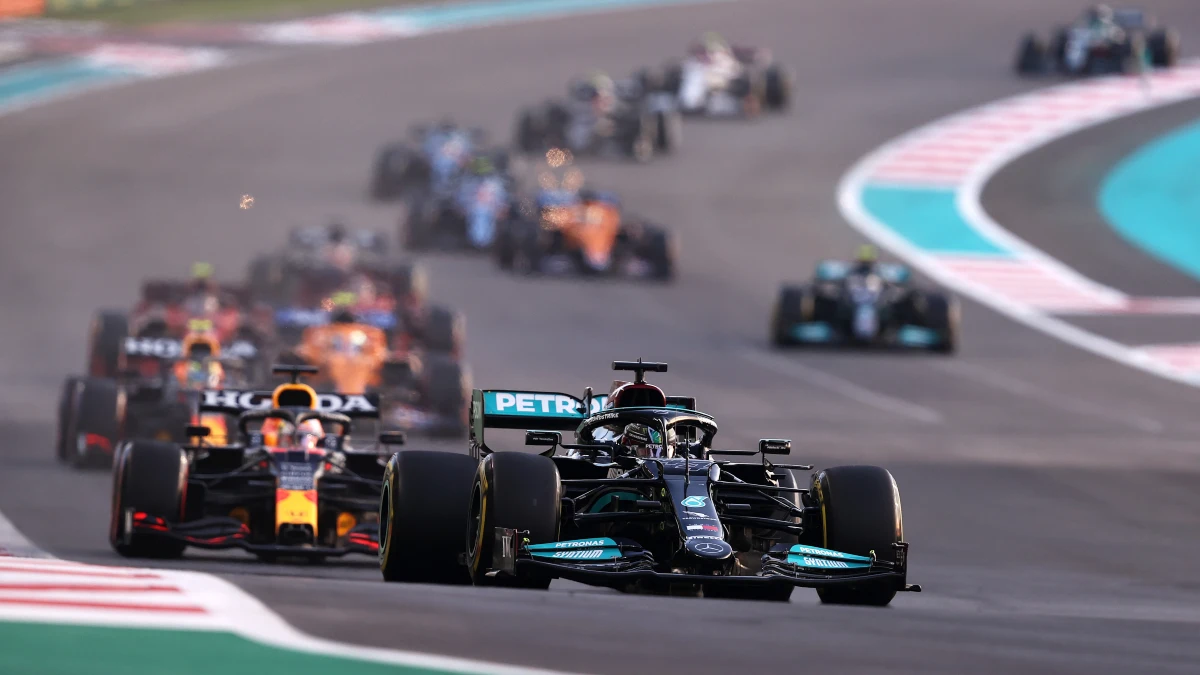 Hamilton, por delante de Verstappen en Abu Dabi
