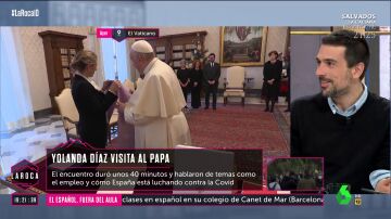 Ramón Espinar comenta el encuentro entre el papa y Yolanda Díaz