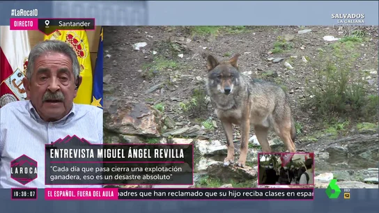 Miguel Ángel Revilla en La Roca Miguel Ángel Revilla en La Roca