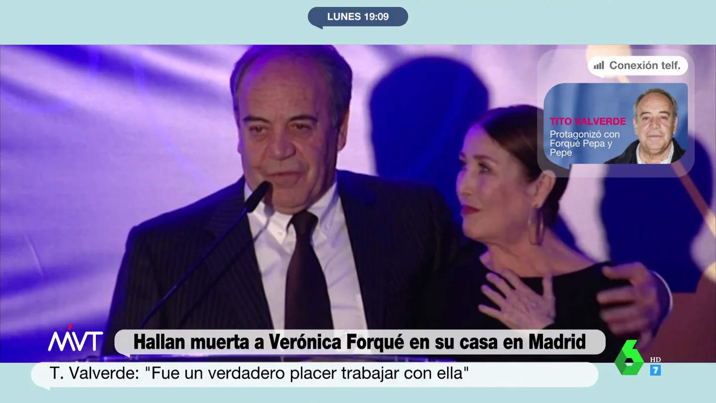 El emotivo 'adiós' de Tito Valverde a Verónica Forqué: "Era inmensa en todo lo que se propusiera" El emotivo 'adiós' de Tito Valverde a Verónica Forqué: "Era inmensa en todo lo que se propusiera"