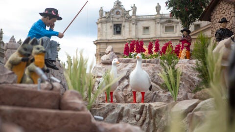 Belén huancavelicano en la Plaza de San Pedro