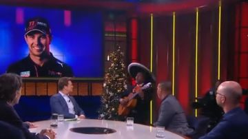 La TV holandesa agradece a México la defensa de Checo Pérez a Hamilton... ¡con mariachis!