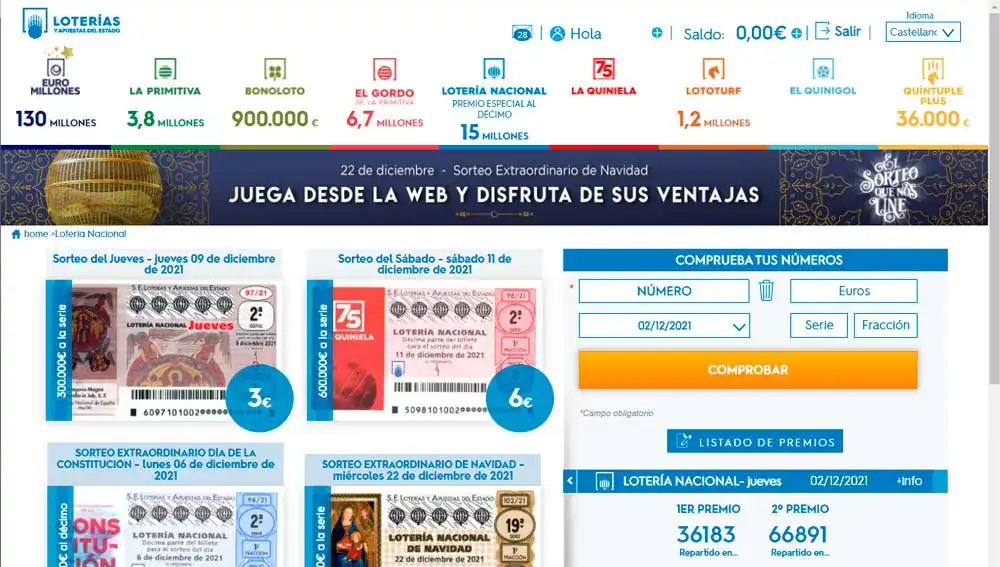 Loterías y Apuestas del Estado Loterías y Apuestas del Estado