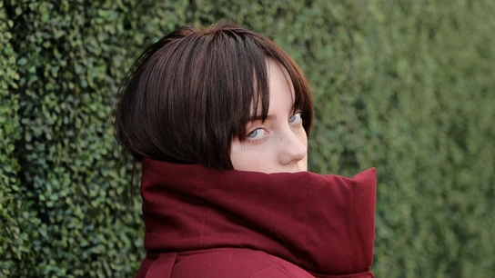 Billie Eilish, cantante. Billie Eilish, cantante.