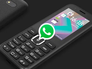 Un "feature phone" Un "feature phone"