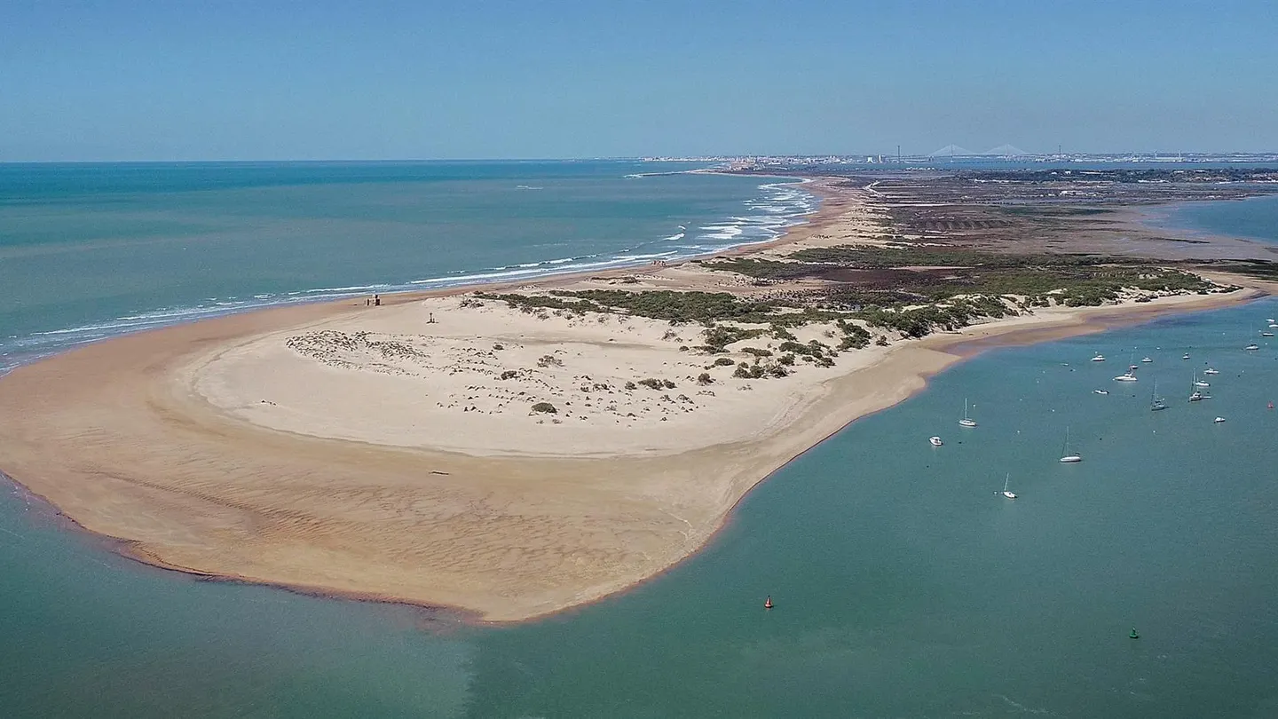 Fotografía de archivo del 20 de abril del 2018 de la Punta del Boquerón en San Fernando (Cádiz) Fotografía de archivo del 20 de abril del 2018 de la Punta del Boquerón en San Fernando (Cádiz)