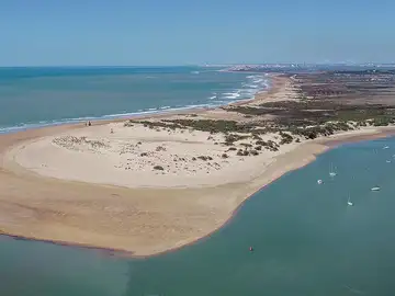 Fotografía de archivo del 20 de abril del 2018 de la Punta del Boquerón en San Fernando (Cádiz)