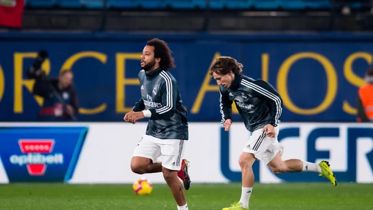 Marcelo y Luka Modric Marcelo y Luka Modric
