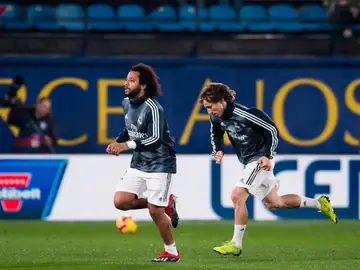 Marcelo y Luka Modric