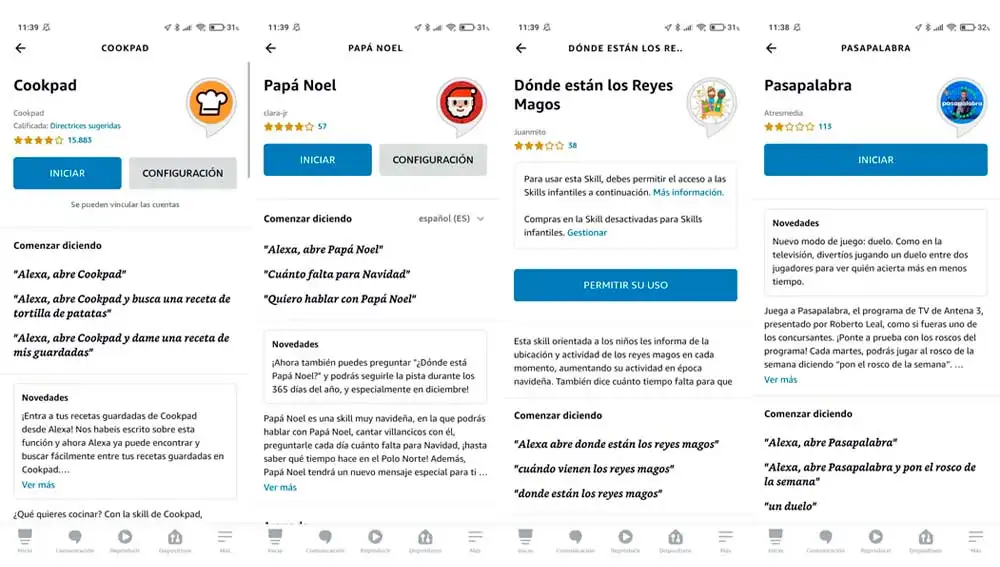 Skills Navideñas de Alexa Skills Navideñas de Alexa