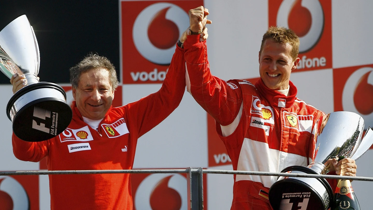 Jean Todt y Michael Schumacher Jean Todt y Michael Schumacher