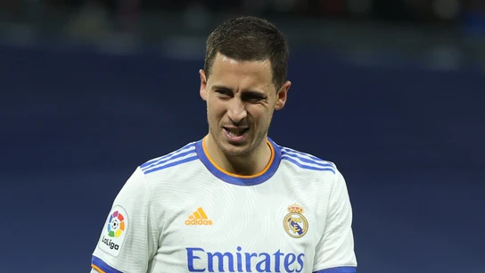 Hazard, con el Real Madrid Hazard, con el Real Madrid