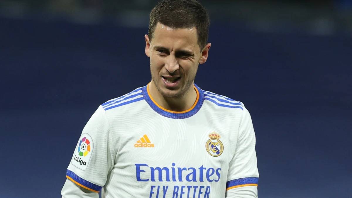 Hazard, con el Real Madrid