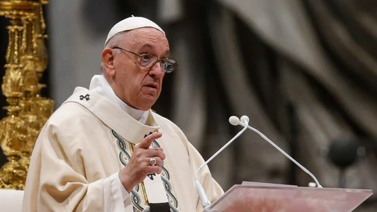 El Papa Francisco califica la violencia machista como "un problema casi satánico" El Papa Francisco califica la violencia machista como "un problema casi satánico"