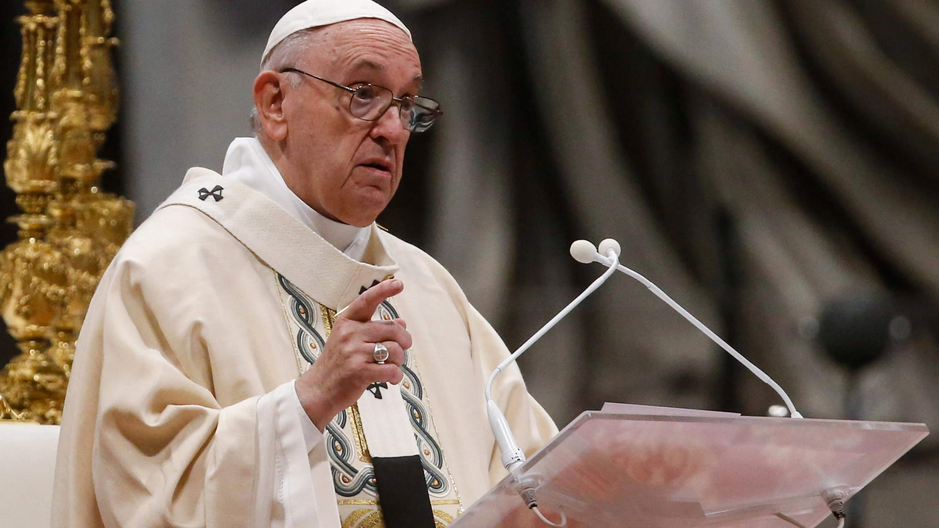 El Papa Francisco califica la violencia machista como "un problema casi satánico"